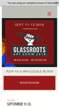 Mobile Screenshot of glassrootsartshow.com